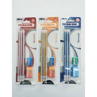 DOLPHIN PSE193 TITANIUM 2B PENCIL