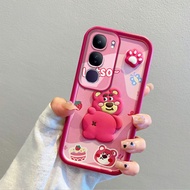 เคส2025 Y21d สำหรับ Vivo Y21d Y21 D VivoY21d Y31 Y21dVivo Y31 Vivo Y21d 4G 5G กันกระแทกกล้องนิ่มลาย3