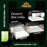 Mika Dessert Box | Cake Dessert Box 18x18 / 20x20 | Mika Rope Box