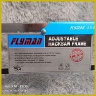 ☫ ▣ ✙ Flyman Tools Usa Lagareng Bakal / Hacksaw Frame With Blade