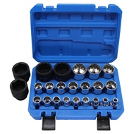 Hexagonal Torx Socket Wrench Set Car Repair Tools Large Socket Set19Set21Set