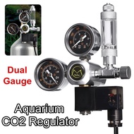 Regulator CO2 Mufan พร้อมโซลินอยด์+นับฟอง หัวเรกกูเรเตอร์ CO2 Mufan Regulator Solinoid Valve Bubble 