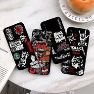 HP Softcase Pro Camera For Samsung A02 / M02 - Softcase Wallpaper Black B4nd Series - Protector Late