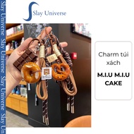 Handmade handbag charm - High quality M.I.U M.I.U CAKE hot trend charm