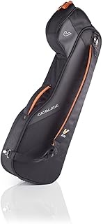 GigBlade Side-Carry Hybrid Ukulele Gig Bag for Soprano/Concert, Small, Black