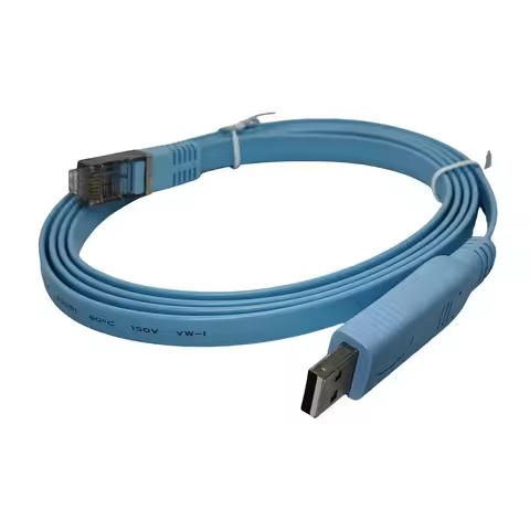 USB to RJ45 Console Cable RS232 Serial Adapter for Cisco Router 1.5m USB RJ 45 8P8C Converter USB Co