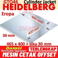 HEIDELBERG CYLINDER JACKET GTO46 STEEL IMPRESSION JACKET 42.011.080