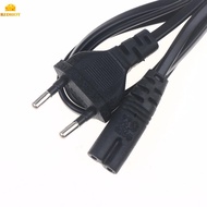 <RedhotS> 1/3/5Pcs 2 Prong Extension Cord EU Power Cable C7 Figure 8 Euro Power Cord For LG Sony TV 