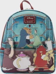 PU หนังความงามและ Beast Princess Bell กระเป๋าเป้สะพายหลัง Christmas Lady Marie Cat คอสเพลย์กระเป๋าเป