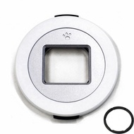 Freemod｜X-CAP第1代自動鏡頭蓋賓士蓋 ( 適Canon佳能EF-M 22mm F2.0餅乾鏡;White白色+43-37轉接環 )