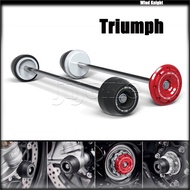 For Triumph Speed Triple 1200 RR/RS Front Rear Axle Sliders Wheel Protector Motorcycle Aluminum EP E