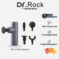 [1 Year SG Warranty ] DR. ROCK MINI 2S Massage Gun Singapore | High quality Quiet Muscle Therapy Gun