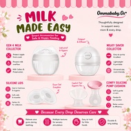 Milk Collector Silicone Hakka BPA FREE Easy to operate PP milk bottle New Style Silicone Shield Manu