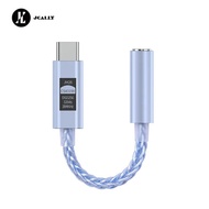 JCALLY JM28 Cirrus Logic CS43198 Chip Portable DAC Decoder Type-C To 3.5 Headphone Amplifier Adapter