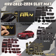 Interior Slot Mat Anti-Slip Mat HRV 2022-2025 Car Accessories Bodykit Accessori Aksesori