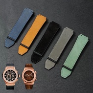 Hublot Plain Leather Watch Strap Hublot Geneva Bludru Watch Strap Hublot Geneve Watch Strap