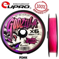 EUPRO (PINK) GODZILLA BRAIDED 6X 100M BRAIDED LINE / TALI PANCING BENANG