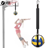 VENICENIGHT Volleyball Spike Trainer with Fastener Tape Length Adjustable Simple Installation Volley