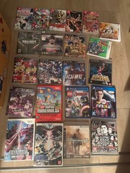 PS3/ps4/switch/wii/3ds二手game出售