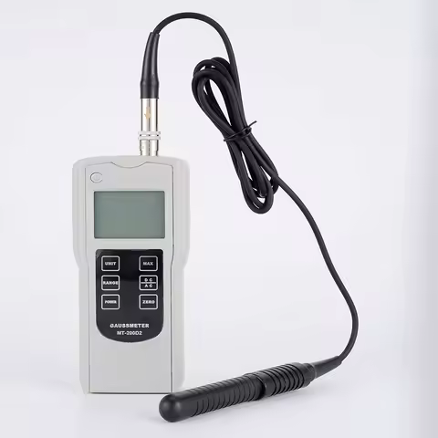 Digital Gauss Meter MT-200D2 10Hz ~ 200Hz Magnetic Field tester 0mT ~ 2000Mt Magnetic field intensit