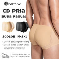 Men's Sexy Butt Lifter Enlarge Push Up Foam Underwear Boxer Lelaki Dewasa