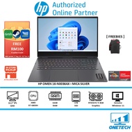 HP OMEN 16-N0036AX Gaming Laptop Mica Silver ( 16.1" QHD 165Hz/Ryzen 7 6800H/16GB,/1TB SSD/RTX3070Ti 8GB/W11 )