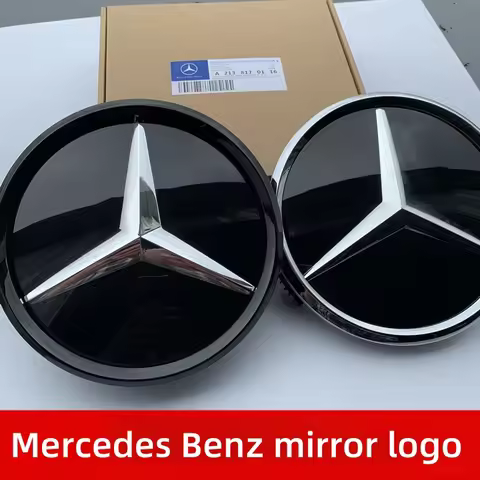 Grill Badge 3D Mirror Front W205 Emblem W212 W213 W204 ML W166 CLA C117 A W176 W177 C W204 E GLK X20