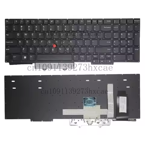 CAOX (Speaker Accessories) for Lenovo Thinkpad E15 GEN2 GEN4 R15 Keyboard