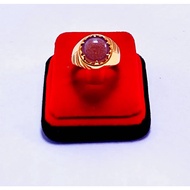 Cincin Batu Akik ,Suasa 375 100% Asli