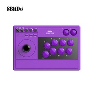 8BitDo V3 Arcade Controller Wireless Bluetooth Wired Three Mode Purple Controller Compatible With Sw