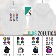 Among Us Kids Jacket Among Us Kids Hoodie/ Among Us Kids Sweater/ Among Us BT21/