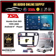 818 2+32GB◾TSA Honda Civic EK9 1999 - 2020 Android 9'' inch DSP/QLED/CARPLAY Car Player Monitor