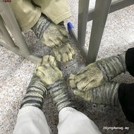 Influencer Funny Dog Claw Socks Strange Animal Simulation 3D Cotton Socks Cat Claw Socks Home Funny 