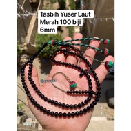 Tasbih yuser laut merah 6mm-16mm +Freegift from egypt