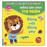Book - Funny stickers - Adorable animals (2-6 years old)