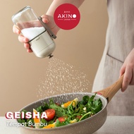 AKINO - GEISHA Practical Kitchen Spice Dispenser Container Smart Salt Salt Salt Bottle Spice Storage