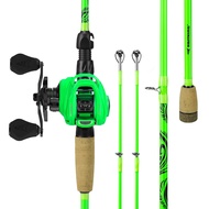 KastKing Zephyr Dual-tip Fishing Rod & Reel Combo, Dual Tips Section for Different Powers, IM6 Graph