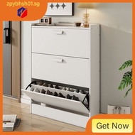 [48H Shipping] Ultra-Thin Shoe Cabinet cm Centimeter Home Narrow Doorway Flip Modern Simple Entryway