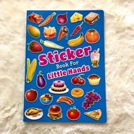 Buku sticker education kanak kanak, STICKER BOOK FOR LITTLE HAND