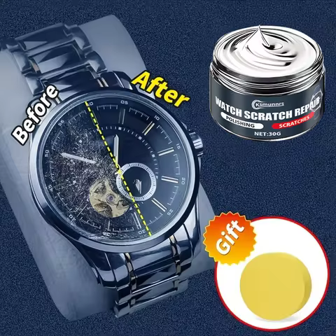 [Watch Polishing Paste]: Watch Repair & Polish,Scratch/Oxidation Remove,Shine Restore + Coating,Fits