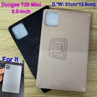 For Doogee T20 Mini 8.4-inch Android Tablet PC Universal Case [L*W: 21cm*12.5cm] Fashion Wood Grain 