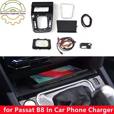 For VW Passat B8 Type-C USB Distributor / Voltage Converter Inductive Charger 5CG 5NA 980 611 3G1 86