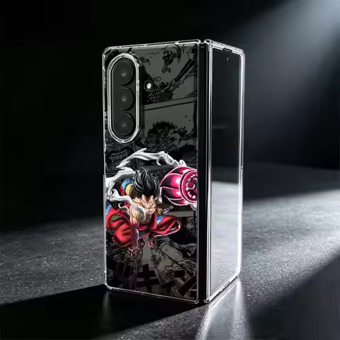 O-One P-iece Luffy Case for Samsung Galaxy Z Fold 8 Ultra ZFold5 Z Fold 7 6 5 4 3 ZFold4 ZFold3 ZFol