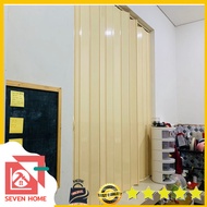 folding door / pintu lipat pembatas ruangan pvc premium bandung