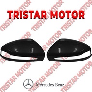 Mercedes Benz W205 W213 W222 X253 Original Black Rear View Mirror Cover