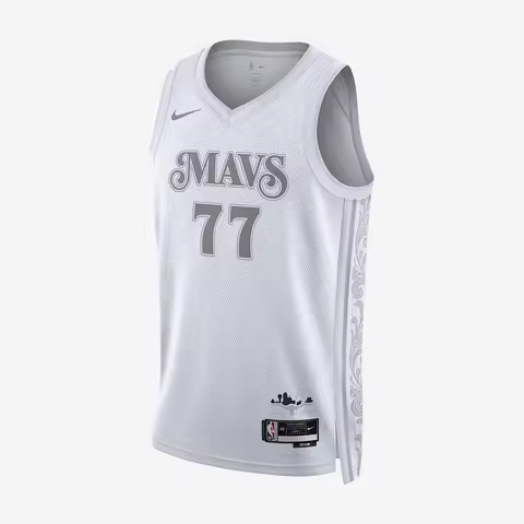 Nike Official Genuine Autumn New Men's Breathable Sport V-Neck Basketball Jersey FQ4339-100