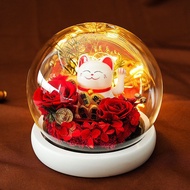 Lucky Cat Girl Exquisite Creative Birthday Gift for Wife Wife Girlfriend Mom Girlfriend Gift Girlfri