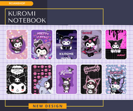 KUROMI NOTEBOOK  CUSTOMIZED NEW DESIGN SOLD BY PIECE