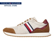 Tommy Hilfiger รองเท้าผ้าใบผู้ชาย รุ่น FM0FM04699 GWJ - สีน้ำตาล