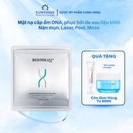 DNA moisturizing Mask, restores skin after Biohyalux Barrier Repairing treatment & Restoring Mask 5x